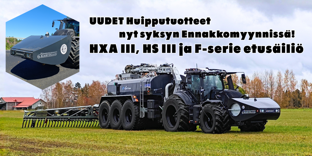 Uudet HXA III ja HS III nyt ennakkomyynnissä